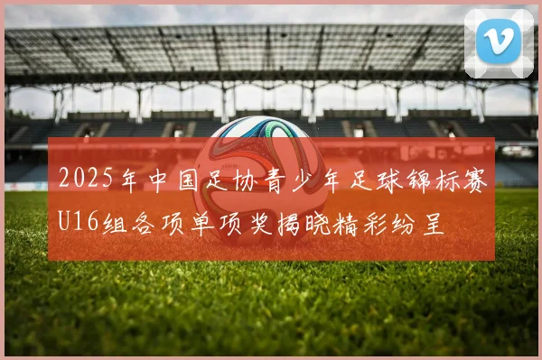 2025年中国足协青少年足球锦标赛U16组各项单项奖揭晓精彩纷呈